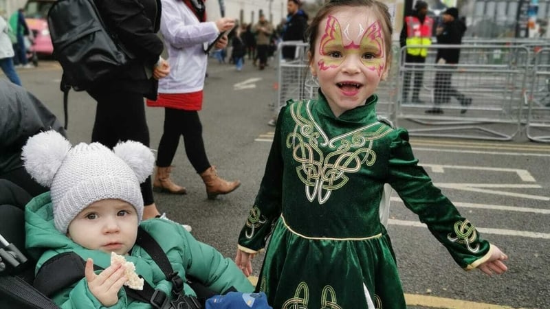 Having fun at the festivities at Collins Barracks (Pic: Geraldine Byrne)