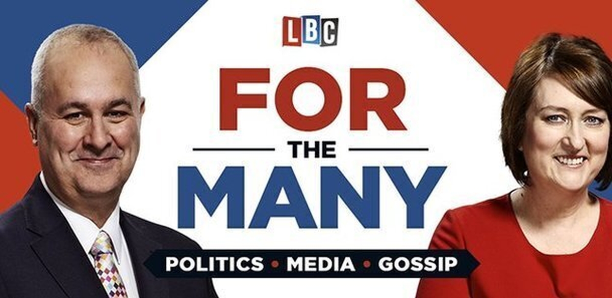 Iain Dale and Jacqui Smith 