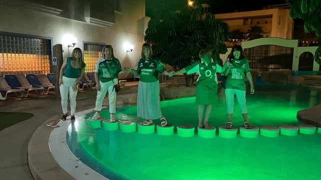 Celebrating in Alicante, Spain (Photo: Anne Craughwell)