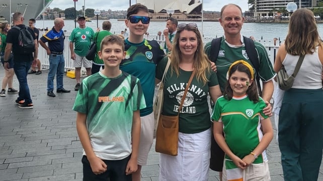 Happy St Patrick's Day from the Nixon family (Kilkenny) in Sydney, Australia