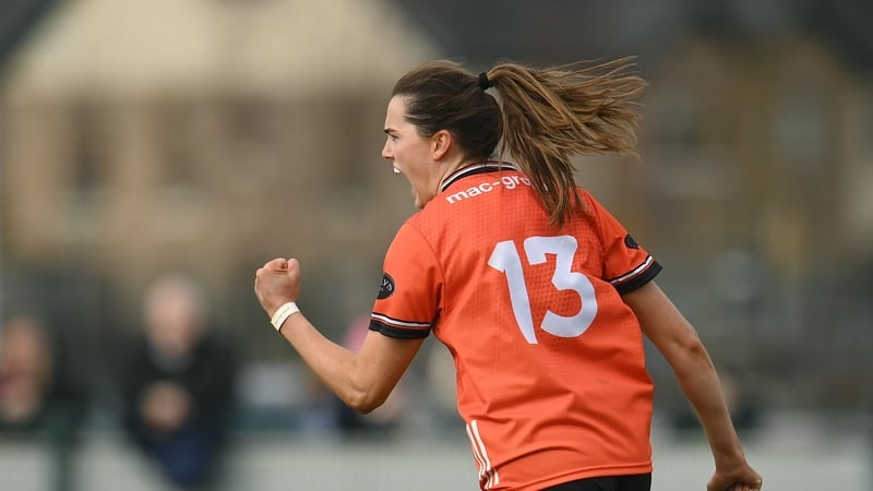 Aimee Mackin hit eight of the 11 Armagh scores