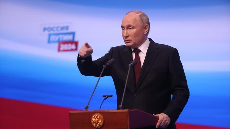 Léiríonn toradh an toghcháin uachtaránachta sa Rúis go bhfuil muinín ag muintir na Rúise as Vladimir Putin, a deir sé féin