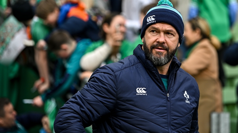Ireland boss Andy Farrell