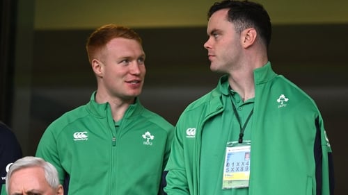 Ciarán Frawley (l) and James Ryan (r) were both injured on Ireland duty