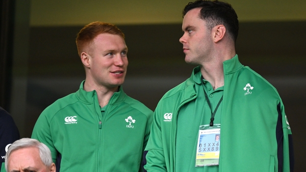 Ciarán Frawley (l) and James Ryan (r) were both injured on Ireland duty