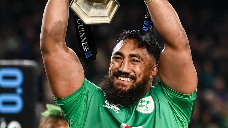 Aki has now win three Six Nations titles with Ireland