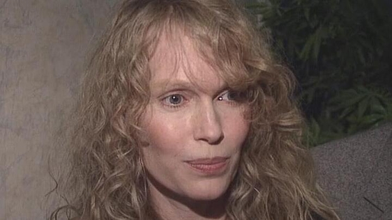 Mia Farrow in Dublin, 1994