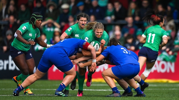 Ireland were beaten 53-3 by France last season
