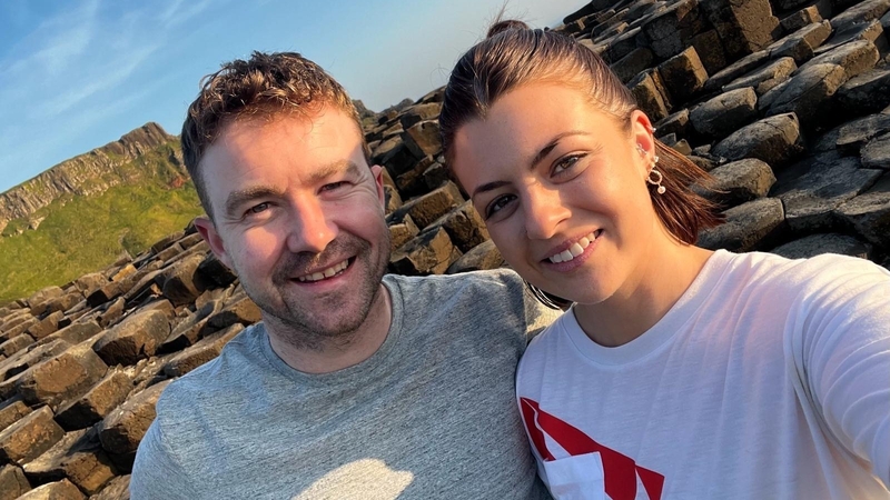 Darren McFadden and Emma Melay will work on the island during the busy summer season