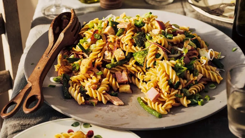 Pasta salad from Gino's Italy: Like Mamma Used To Make (Haarala Hamilton/PA)