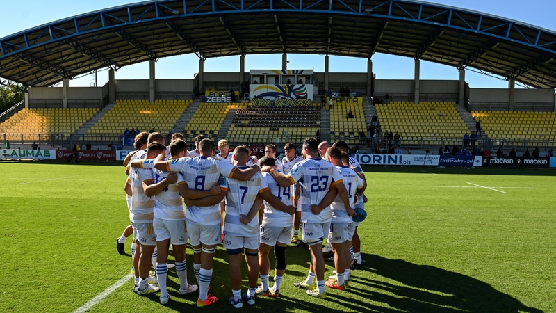 Leinster are away to Zebre Parma in Round 12