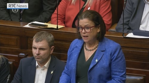 Mary Lou McDonald asked for a cost of living package to tackle prices