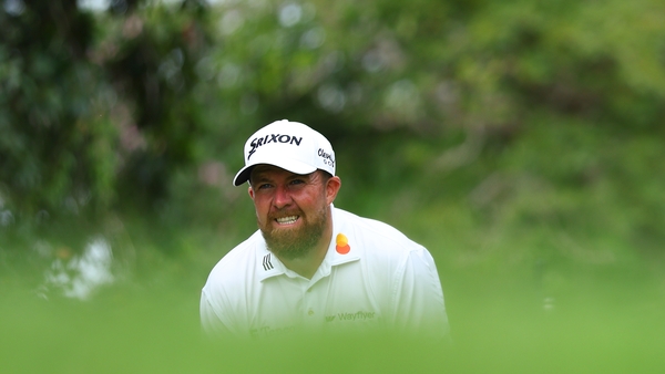 Lowry reacts after an approach to the 11th