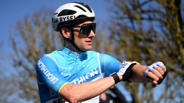 Sam Bennett in his Decathlon AG2R La Mondiale colours