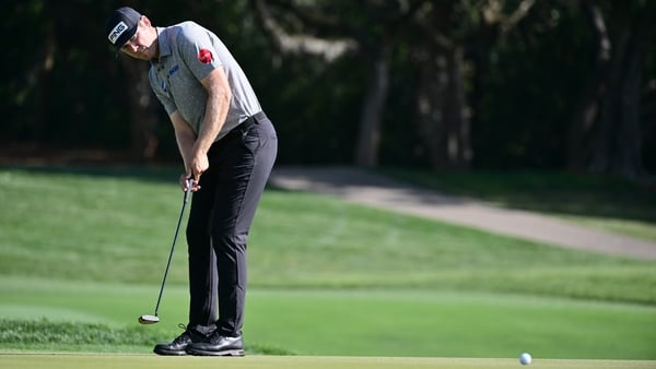 Seamus Power putts on the seventh at Innisbrook Resort and Golf Club