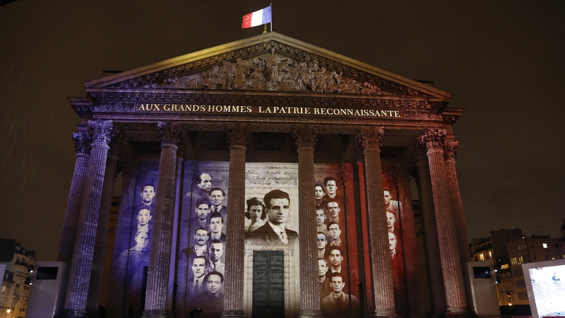 Pantheon Pháras, iarsmalann i gceathrún Laidine na cathrach.