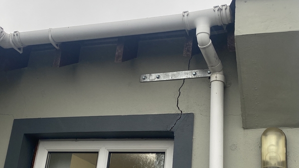 Cracks in the walls at Raphoe Community Playgroup have been growing at an 'alarming rate'