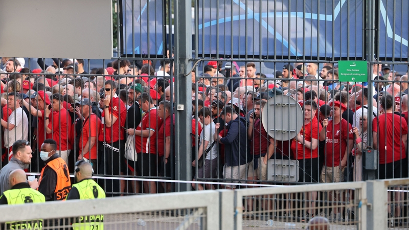 Thousands of Liverpool fans had problems entering the Stade de France for the 2022 Champions League final