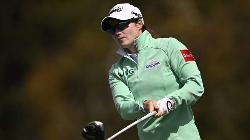 Leona Maguire pictured on the 12th hole