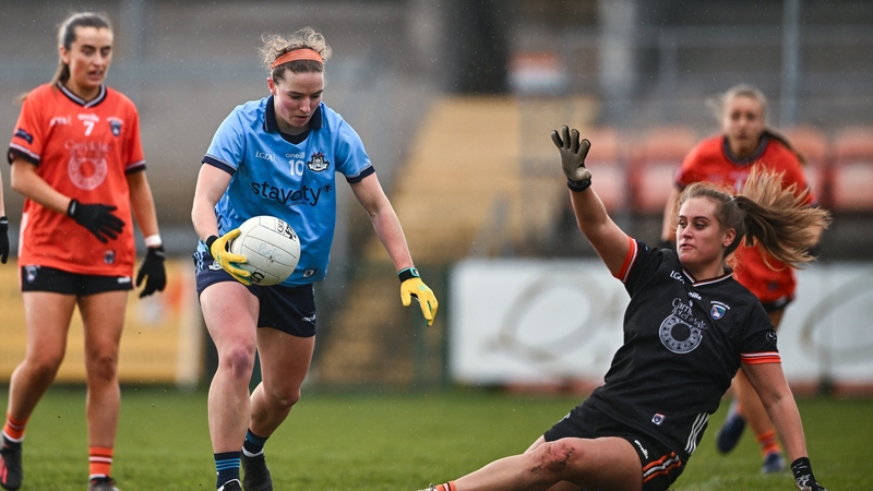 Orlagh Nolan with Dublin's third goal