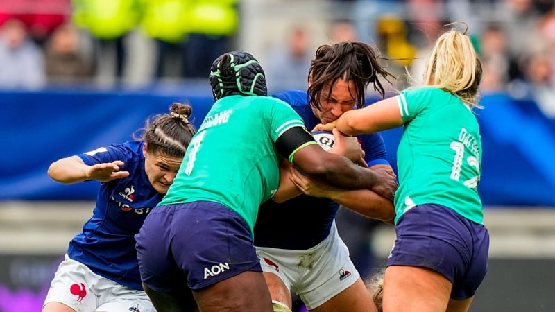 Ireland restricted France to five tries