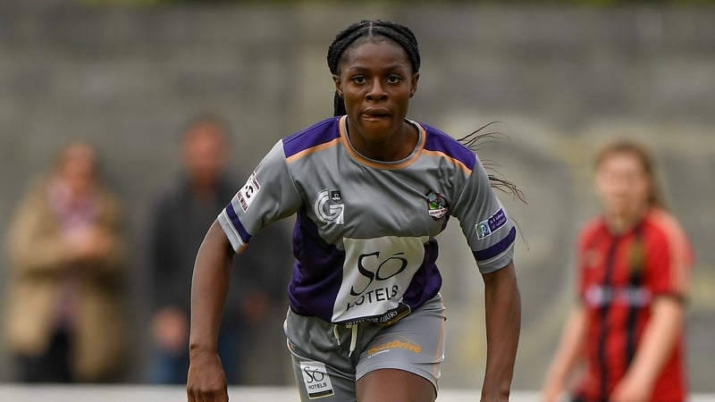 Rola Olusola got both of Galway's goals
