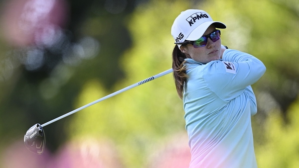 Leona Maguire will start her final round four off the lead
