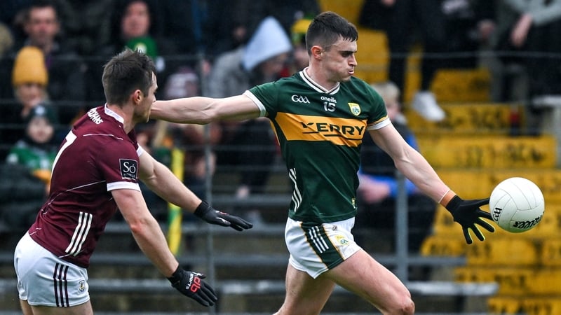 Seán O'Shea top scored for Kerry with four points