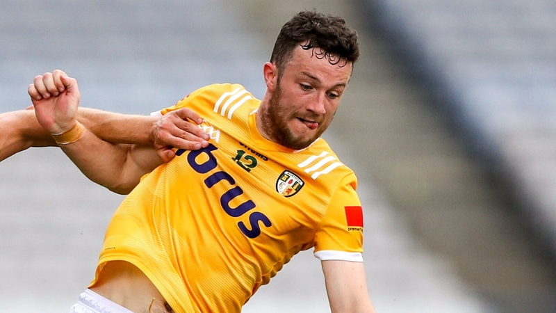 Ruairí McCann netted a decisive goal fo Antrim