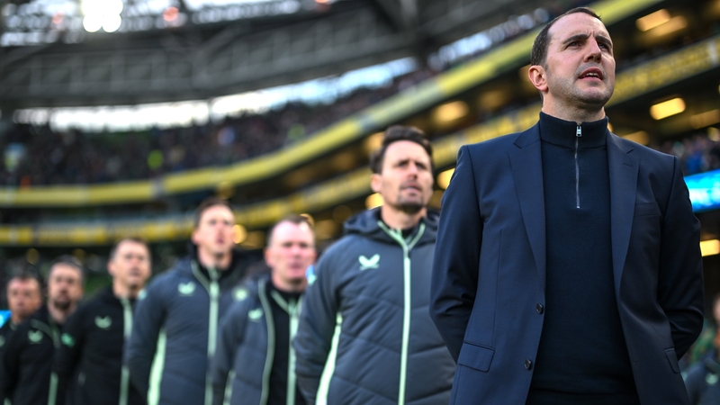 John O'Shea getting set for his first game as Ireland manager