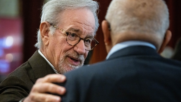 Steven Spielberg at the University of Southern California ceremony on Monday - "Those who cannot remember the past are condemned to repeat it"