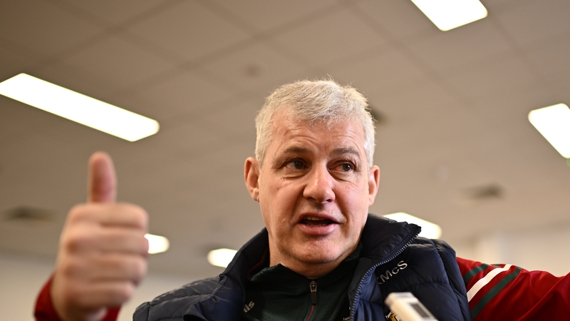 Mayo manager Kevin McStay during the launch of the Connacht GAA Football Championship