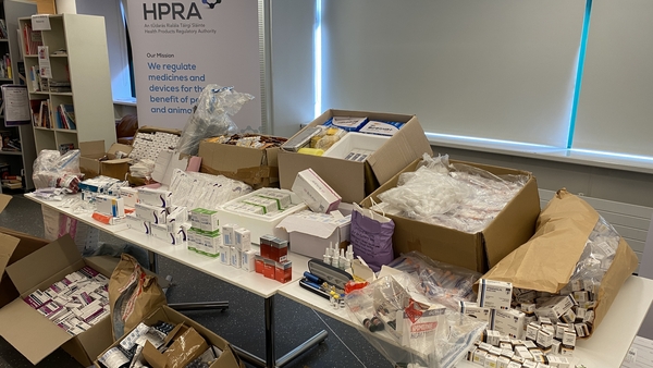 HPRA said 2,348 websites, e-commerce or social media pages were amended or shut down