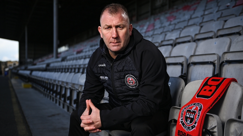 Alan Reynolds was unveiled by Bohs on Wednesday