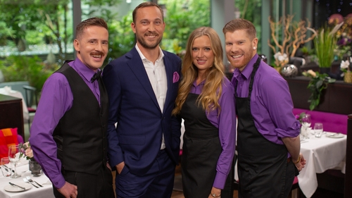 Mateo and the gang at First Dates Ireland