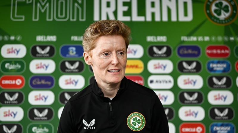 Republic of Ireland head coach Eileen Gleeson