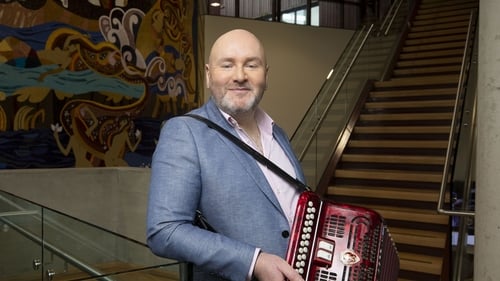 Derek Hickey – recipient of the Gradam Ceoil TG4 award. (Photo: Alan Place)