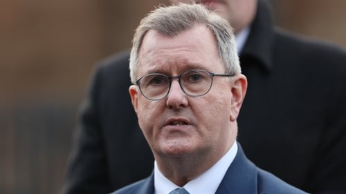 Jeffrey Donaldson is stepping down as DUP leader with immediate effect