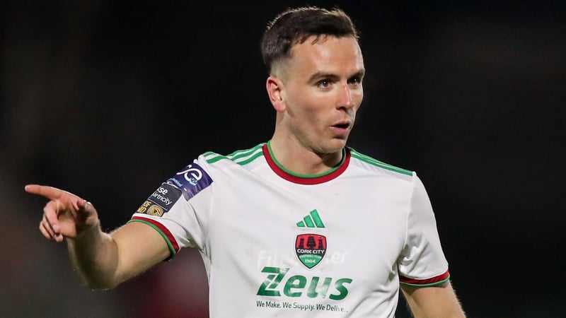 Charlie Lyons scored his first goal for Cork City in the win
