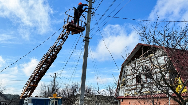 Energy restrictions were already in place in the major cities of Kharkiv and Kryvyi Rih