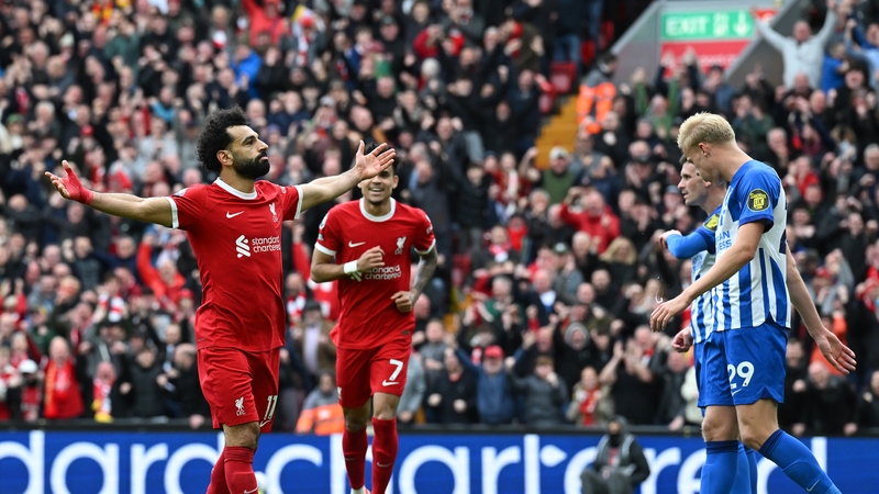 Mo Salah had 12 shots in the game, including the match-winning goal