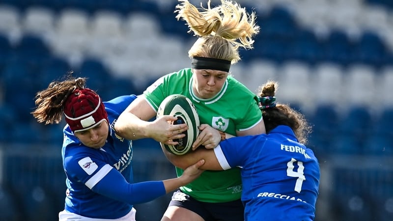Ireland lock Sam Monaghan is sidelined through injury
