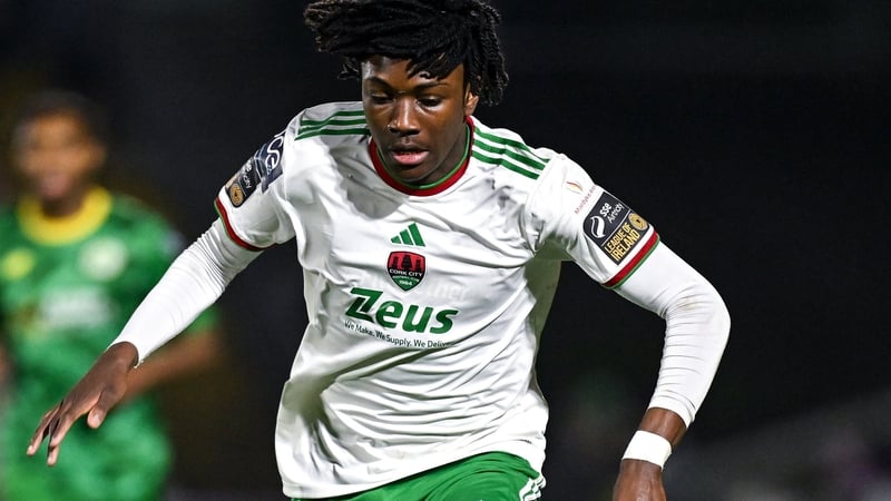 Jaden Umeh struck early on for Cork City