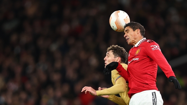 Raphael Varane says that he advises his seven-year-old son not to head the ball when he plays