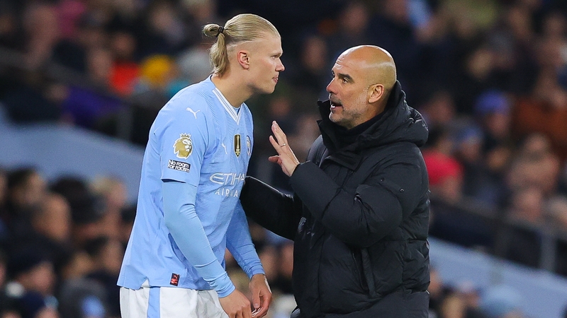 Pep Guardiola: 'The reason we don't create chances is not because of Erling'