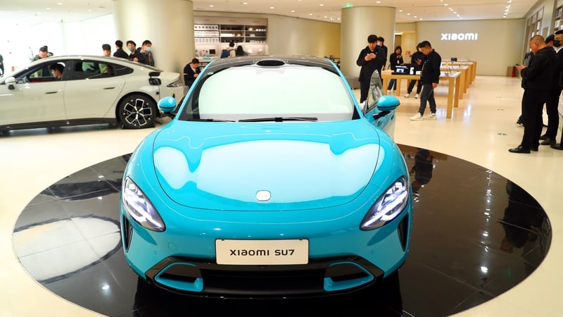 Xiaomi's new Speed Ultra 7 (SU7) car