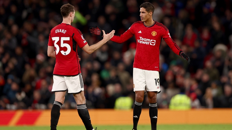 Jonny Evans and Raphael Varane have returned to training after recent injury issues