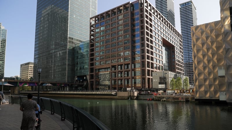 Morgan Stanley's UK headquarters in London's Canary Wharf
