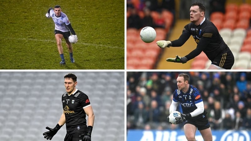 Clockwise from top left: Raymond Galligan, Rory Beggan, Darren McDonnell and Gary O'Rourke