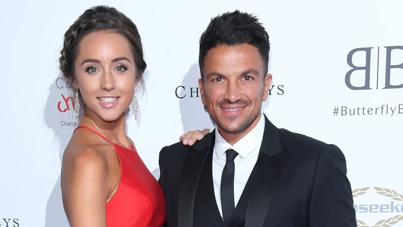Emily McDonagh and Peter Andre